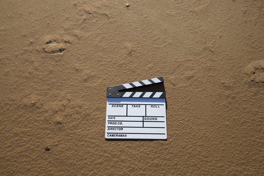 sand texture and slate of films