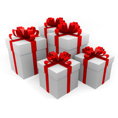 Gift Box  isolated on white background