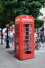 Famous Red Phone Booth