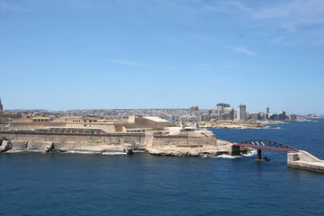Fototapeta na wymiar La Valette, capitale de Malte