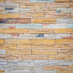 Pattern of travertine natural stone wall texture and background