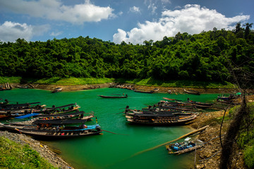 Boat in the river
