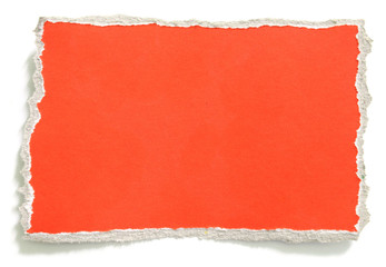 Hole and ripped in paper background