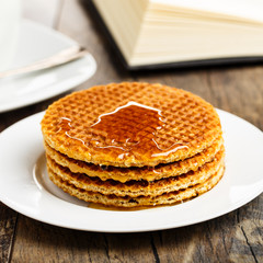 Stroopwafels - Sirupwaffeln - Syrup waffles