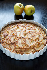 Tarte aux pommes maison