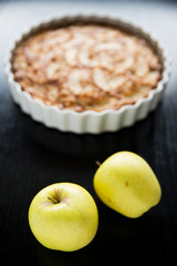 Tarte aux pommes maison