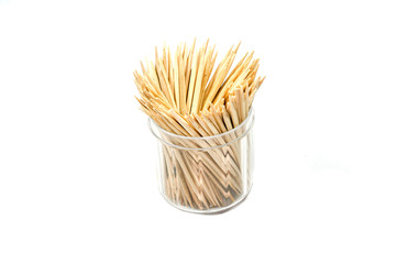 toothpicks in a container
