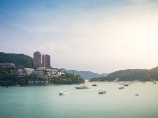 Boat and yatch at Repulse bay