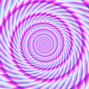Abstract spiral background