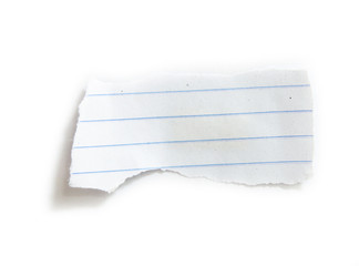 Ripped paper, space for copy