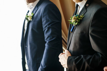 elegant groom