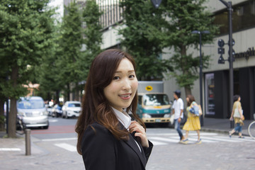 Fototapeta premium 笑顔のビジネスウーマン
