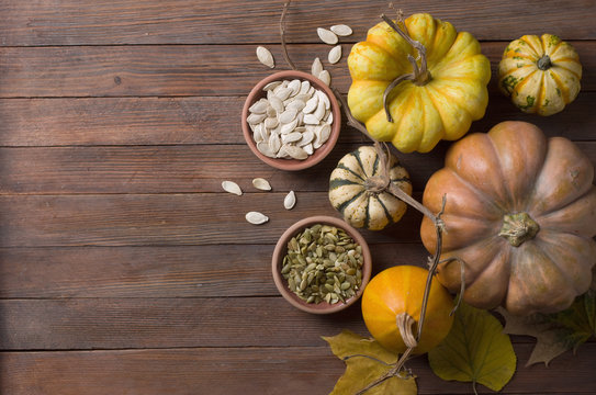 pumpkin with seeds