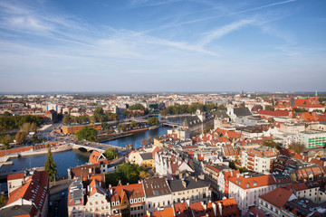 Fototapeta na wymiar Wroclaw Cityscape in Poland