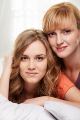 two young Women portrait