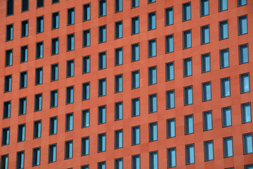 windows on office building