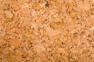 CLOSE-UP OF A CORK BOARD