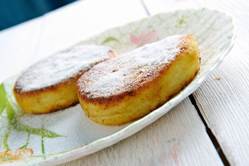 Saxon cheese pancakes