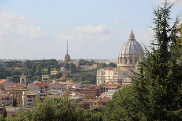Fototapeta premium Rome,Italy,Basilica di San Pietro.