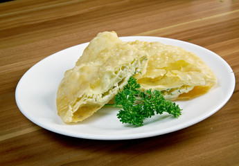 Cheburek  with cheese