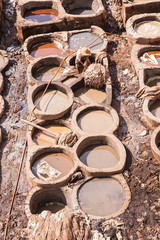 view of old medina in Fes