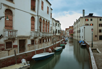 Fototapeta na wymiar Modern building in Venice. Veneto. Italy