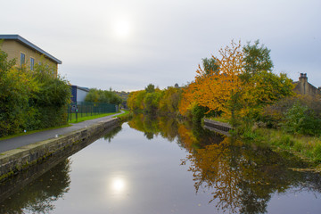 Canal in autumn