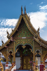 Buddhist temple in the Northern province of Thailand