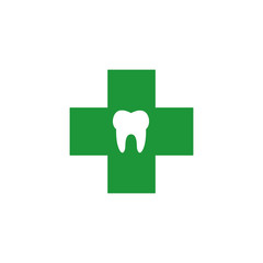 Dentist Tooth logo icon Vector illustration