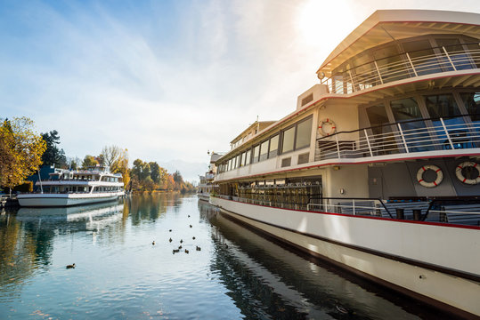 Schifffahrt auf dem Thunersee, Schweiz