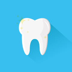 Dentist Tooth logo icon Vector illustration