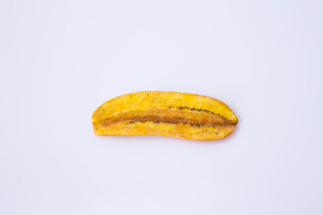 deep fried sliced banana