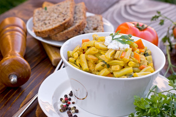 Green beans - healthy meal