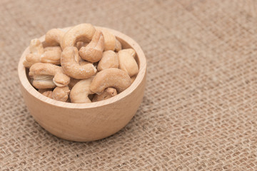 Cashew nuts.