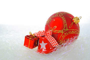 New year background toys