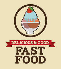 delicious and good food design 