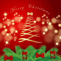 Christmas Background - Vector illustration, Graphic Design
