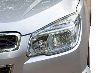 Headlight of car