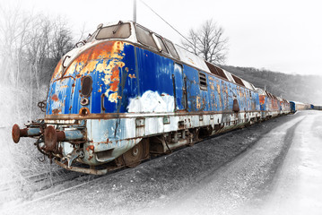Old locomotive