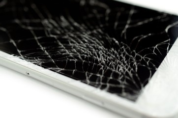 壊れた携帯電話
