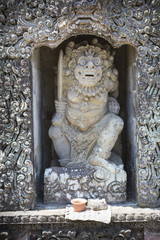 Temple in Bali, Indonesia on a beautiful sunny day