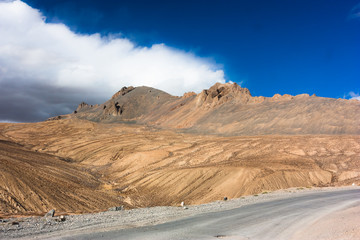 Fantastic himalayas mountains landscape