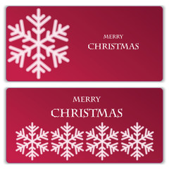 Fototapeta premium Christmas and New Year's backgrounds with snowflakes