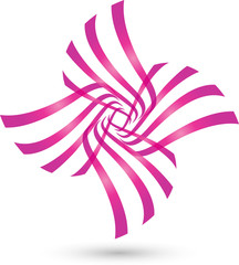 Blume, Kosmetik, Wellness, Logo