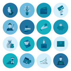 Business and Finance Icon Set