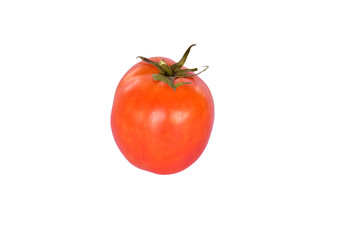 tomato for healthy diet and body weight control on white background