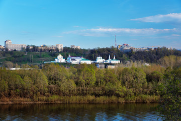 Fototapeta premium View of Annunciation monastery in Nizhny Novgorod