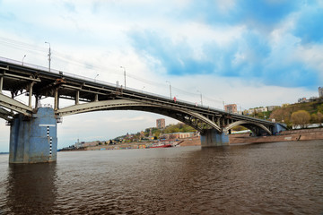 Fototapeta na wymiar Kanavinsky bridge
