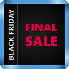 Black Friday collection sale banner