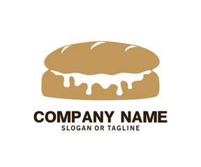 bread and butter bakery logo template